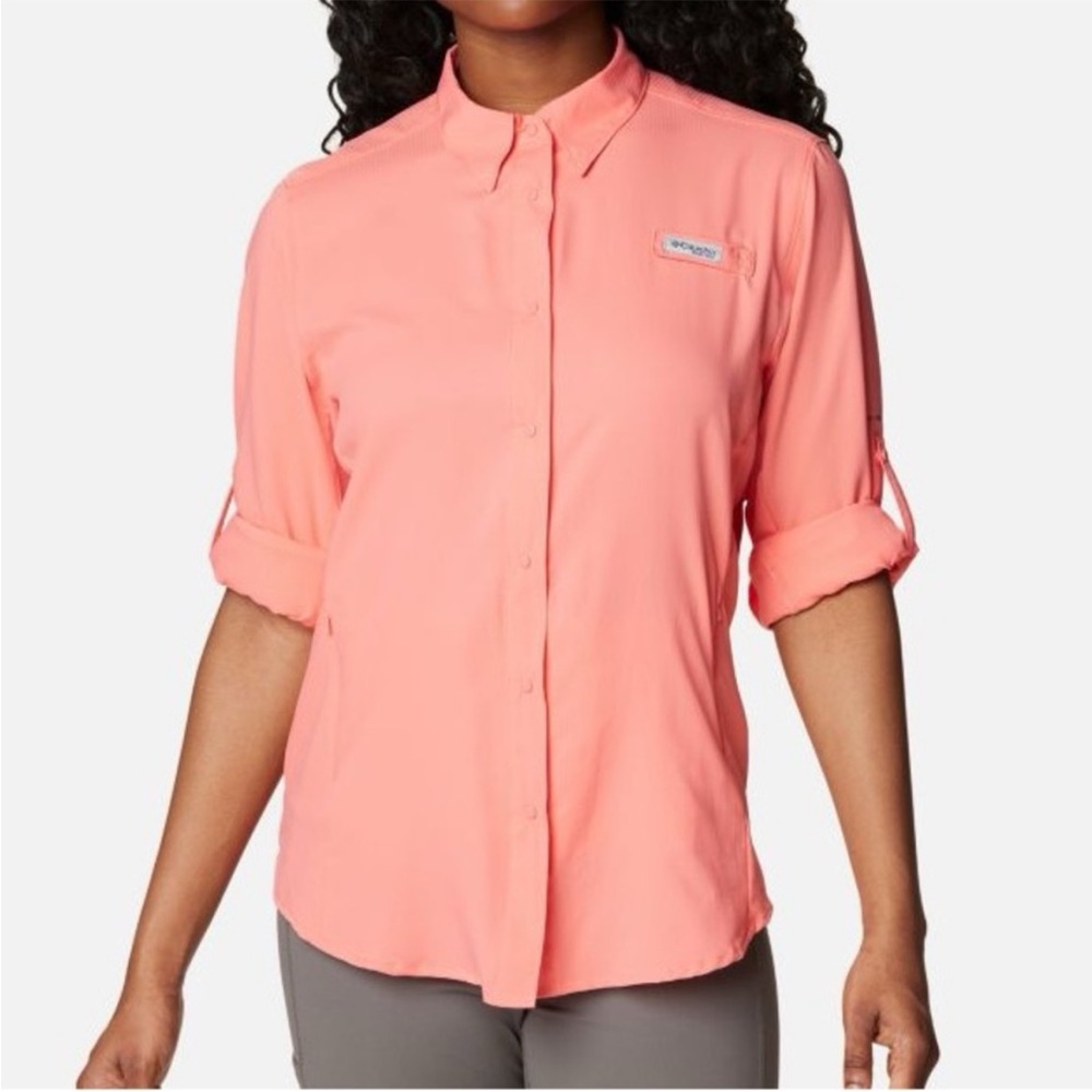Columbia Women’s PFG Tamiami II Long Sleeve Shirt small nwt - Picture 11 of 16